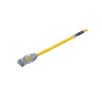 Comprar Cable UTP Cat6A 10ft Amarillo | Smartgrid México