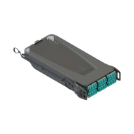 SIEMON, LVS24-LSPVLAB1A, Cassette para empalme (Fusión) LightVerse, Hasta 24 fibras, Conectores LC/UPC Shuttered , para fibra Mu