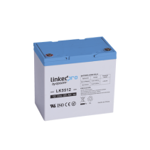 LINKEDPRO BY EPCOM, LK5512, Batería 12 V / 55 Ah / UL / Tecnología AGM / Vida útil promedio de 5 años / Para uso en equipo elect
