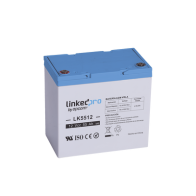 LINKEDPRO BY EPCOM, LK5512, Batería 12 V / 55 Ah / UL / Tecnología AGM / Vida útil promedio de 5 años / Para uso en equipo elect