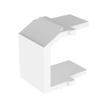 PANDUIT, NKBMWH-X, Módulo de tapa ciega (Inserto Ciego), Tipo Keystone, Color Blanco, 1 Pieza