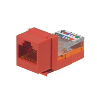 Comprar Conector Jack PANDUIT 5e Rojo | Smartgrid México