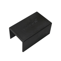 THORSMAN, TMK-1720-U-N, Pieza de Unión Color Negro de PVC Auto Extinguible Para Canaleta TMK-1720-N-CC (5280-02003)