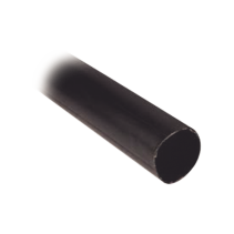 SYSCOM PARTS, 5174-1200-1, Tubo Termoencogible (Termofit) Negro de 1.2 m, 2 de Diámetro, Reduce de 2:1, Poliolefina.