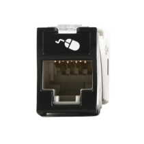 Comprar Jack UltraMAX Cat6A Negro | Smartgrid México