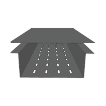 Comprar Tapa CHAROFIL 6" Perfil Z | Smartgrid México