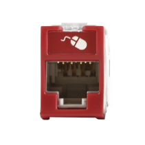 Comprar Jack UltraMAX Cat5e SIEMON Rojo | Smartgrid México