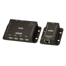 ATEN, UCE3250, Extensor USB 2.0 |Cat 5| Hub de 4 puertos | hasta 50 metros