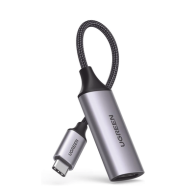 UGREEN, 70444, Cable Adaptador USB C a HDMI 4K@60Hz / Convertidor Thunderbolt 3 / Caja de Aluminio / HDMI V2.0 / 3D / Longitud d