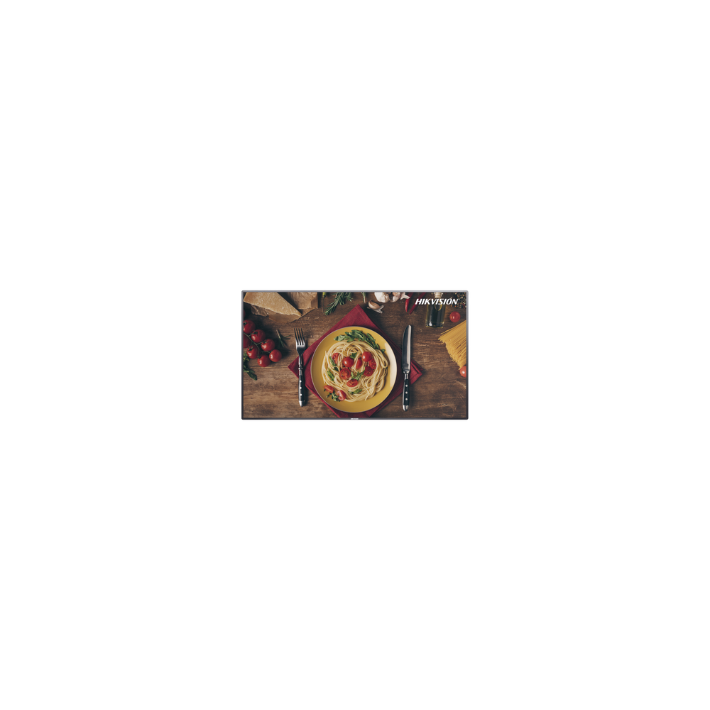 HIKVISION, DS-D6032FN-B(IN), Pantalla LED de 32 para Publicidad Digital / Programación de Horarios / Contenido Personalizado / S