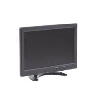 SYSCOM, BMG10000H, Monitor 10.1 TFT-LCD ideal para colocar en vehículos o DVR/NVR. Entradas de video HDMI, VGA y RCA (CVBS)