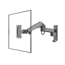 NB-EPCOM, F150NB, Montaje de Pared para Monitores de 17 a 35 / Soporta hasta 12 Kg / Vesa 75 x 75 / 100 x 100 / Acero