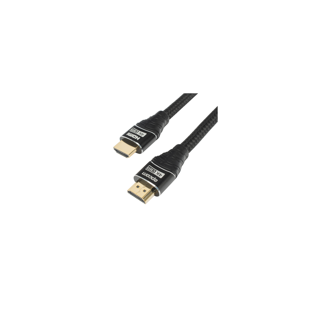 EPCOM PROAUDIO, EP-RH-4K-5M, Cable HDMI de 5m | Alta Definición | Longitud | Version 2.0 | Alta velocidad 18Gbps | 4K@60Hz | Con
