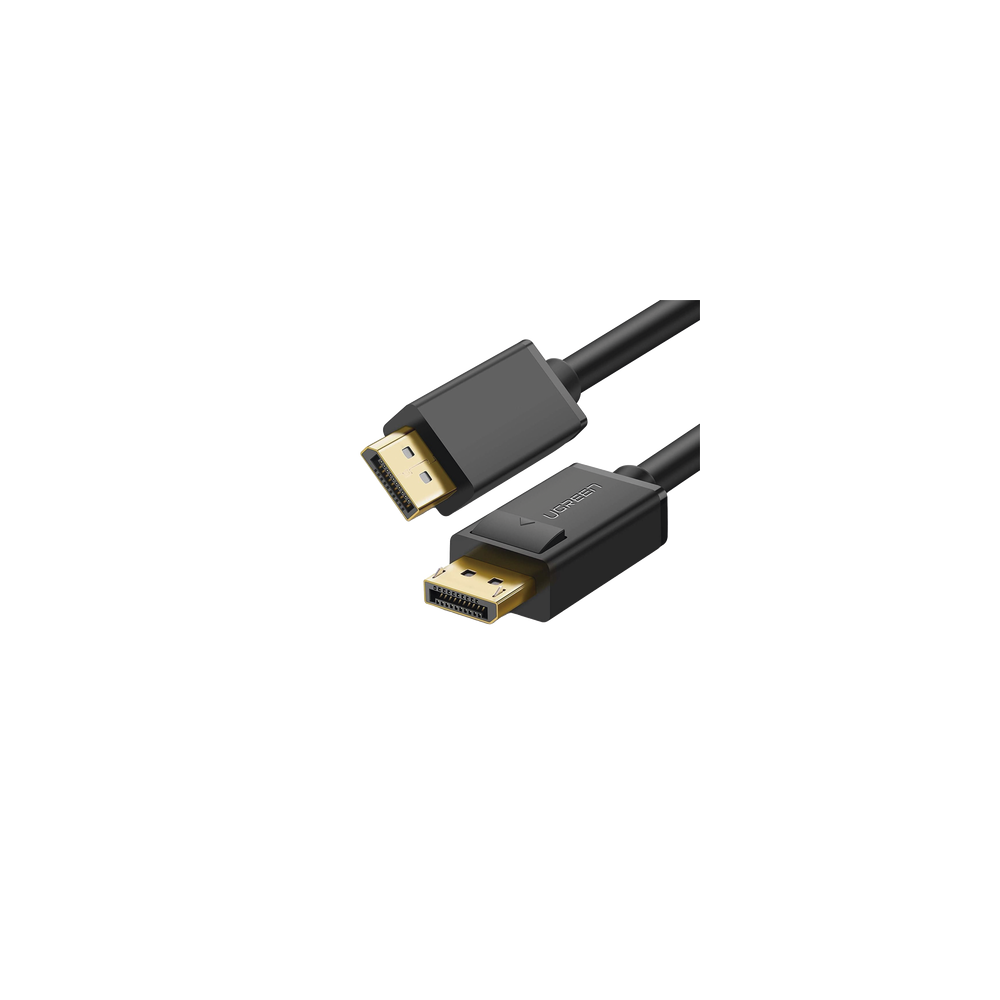 UGREEN, 10213, Cable DisplayPort 1.2 Macho a Macho | Longitud 5m | Versión DP1.2 | Soporta 4K@60Hz; 2K@144Hz | Soporta 3D | Colo