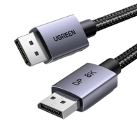UGREEN, 25906, Cable DisplayPort 1.4 | 3 metros | Resolución 8K@60Hz | Blindaje interno Múltiple | 3D/HDR+/HDCP | 32.4 Gbps | Fr