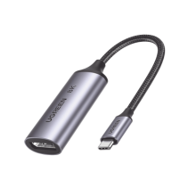 UGREEN, 15575, Cable Adaptador USB-C a DP 1.4 | 8K@60Hz | 4K@240Hz | Compatible con Thunderbolt 3 & 4 | HDR | eARC | DTS | Dolby
