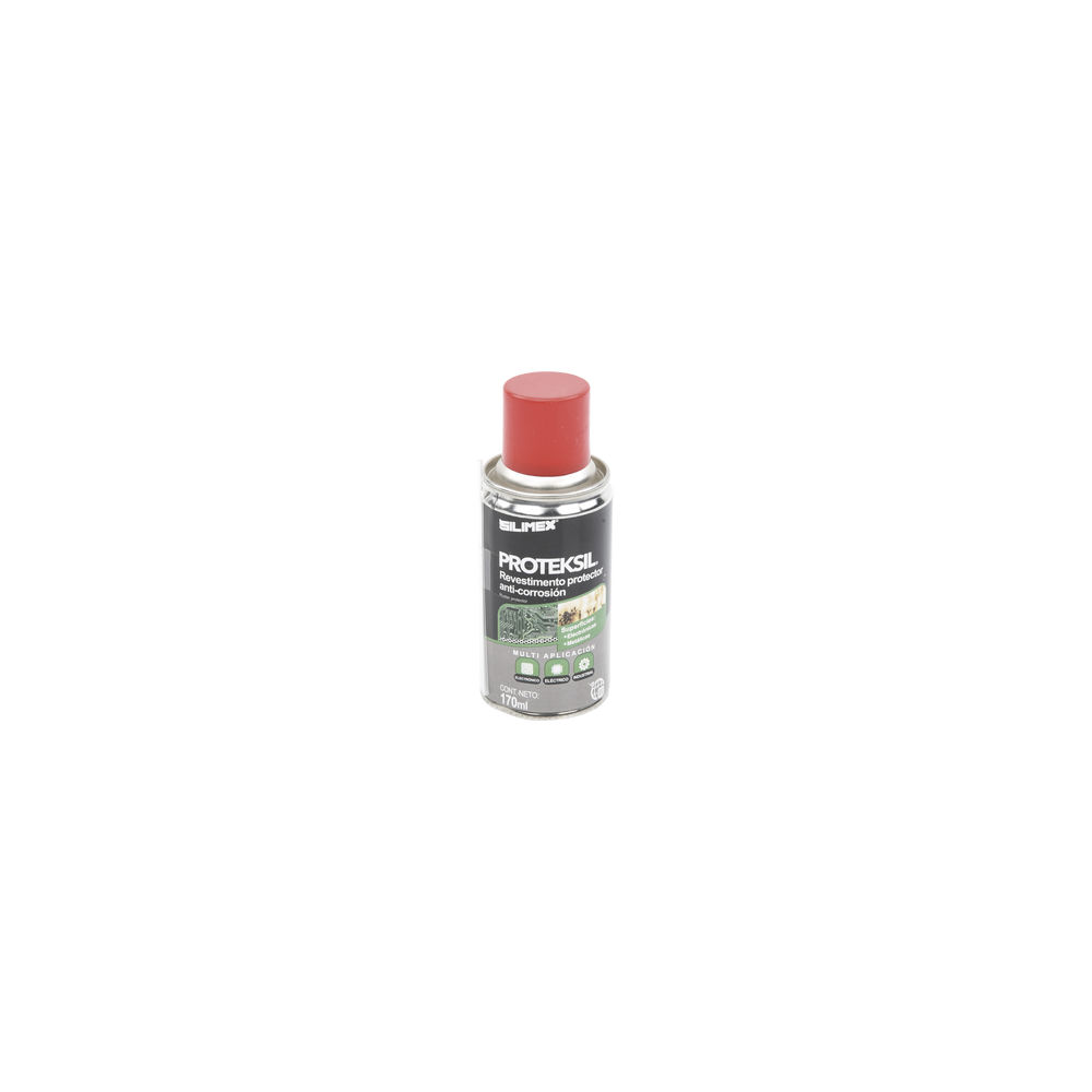 SILIMEX, PROTEKSIL, Revestimiento protector anti-corrosión en aerosol, para ambientes altamente húmedos, 170 ml.