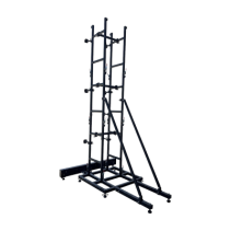 SHINESTAGE, KMBPPHIK50X50, KIT DE MONTAJE A PISO PANTALLA VIDEOWALL 50 X 50 CM | CON SOPORTE INCLINADO | Compatible con DSD4429R