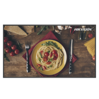 HIKVISION, DS-D6065UN, Pantalla LED de 65 para Publicidad Digital 4K / Programación de Horarios / Contenido Personalizado / Sist