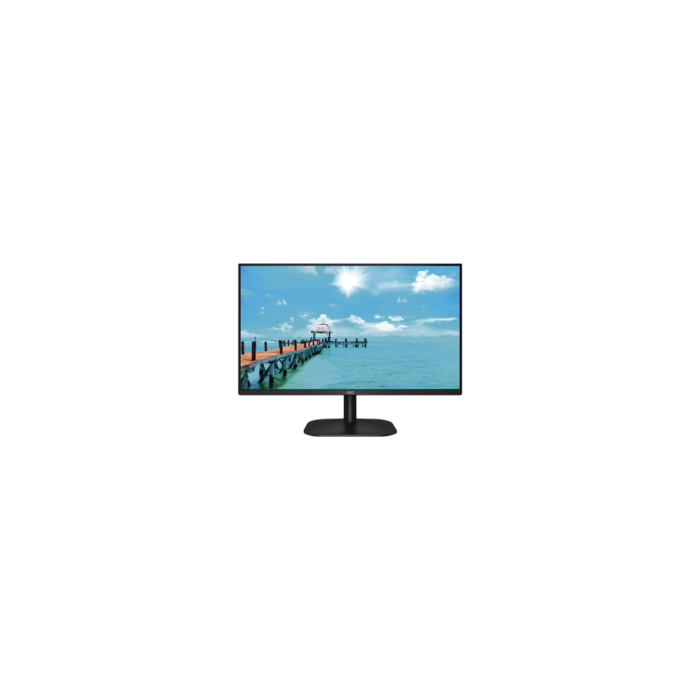 AOC, 27B2H, Monitor LED de 27 VESA, Resolución 1920 x 1080 Pixeles, Entradas de Video VGA / HDMI. Panel IPS LCD Backlight LED. U