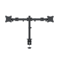 EPCOM, EPS710ED2, Montaje de Escritorio articulado para 2 monitores de 13 a 27 / Soporta hasta 10 kg / Vesa 75 x 75 / 100 x 100 