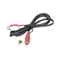 EPCOM TITANIUM, TT2RCA1M, Cable RCA macho a macho de 1 metro de longitud, para aplicaciones de audio y video optimizado para HD