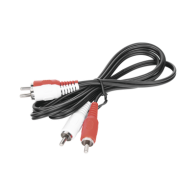 EPCOM TITANIUM, TT2RCA1M, Cable RCA macho a macho de 1 metro de longitud, para aplicaciones de audio y video optimizado para HD