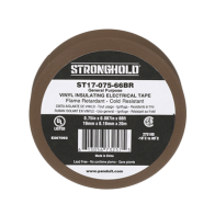 PANDUIT, ST17-075-66BR, Cinta Eléctrica STRONGHOLD para Aislar, de PVC, Uso General Reparación y Mantenimiento, Grosor de 0.18mm