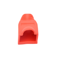 LINKEDPRO BY EPCOM, LP-PG8-025-RD, Bota Plástica para protección de Plug RJ45, Color Rojo
