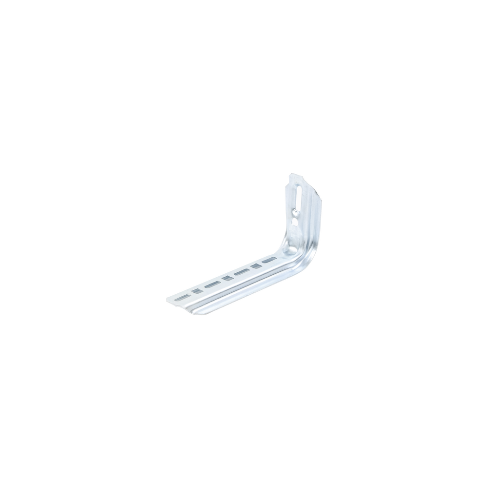 CHAROFIL, MG-60-101EZ, Ménsula omega tipo L inteligente, 210mm de ancho, con acabado Electro Zinc