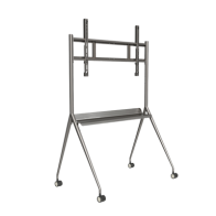 HIKVISION, DS-D5ABKY2-B, Montaje de Piso Móvil para Pantallas de 86 y 98 / Compatible con VESA / Incluye Soporte para Pantalla