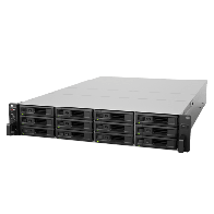 SYNOLOGY, SA3410, Servidor de Almacenamiento Synology SA3610 | 12 Bahías | Escalable hasta 96 Bahías | 1.728 PB de Capacidad Bru