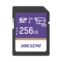 HIKSEMI by HIKVISION, HS-SD-P10/256G/GUARDPRO, Memoria SD Clase 10 de 256 GB / Especializada Para Videovigilancia
