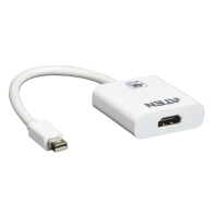 ATEN, VC981, Adaptador activo de Mini DisplayPort a HDMI 4K | DisplayPort 1.2a | Compatible con audio