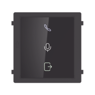 HIKVISION, DS-KD-IN, Modulo para Indicar Recepción de Llamada / Apertura de Puerta o Audio Bidireccional en Videoportero IP Modu